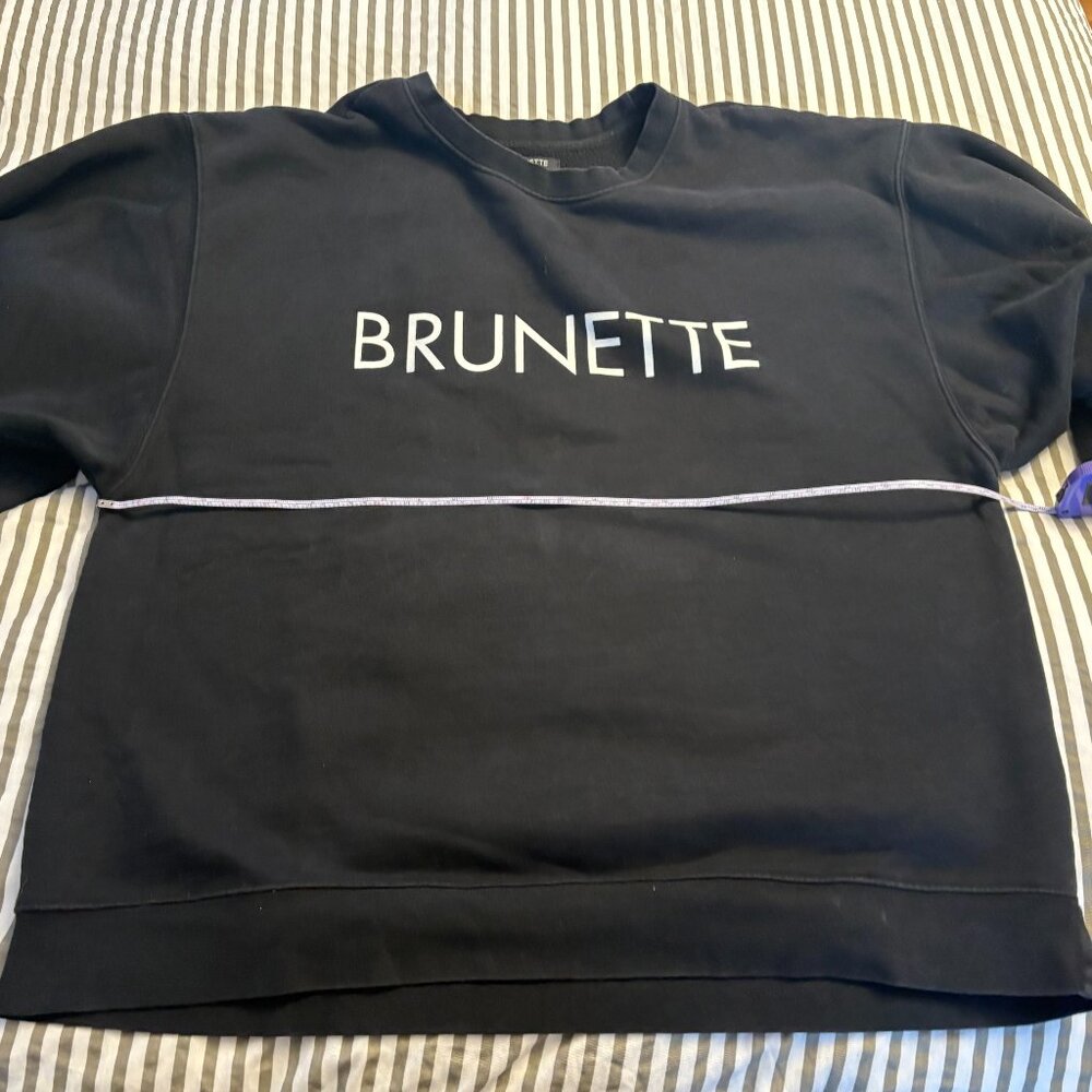 Brunette the Label brand sweatshirt